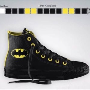 DC x Converse Batman converse